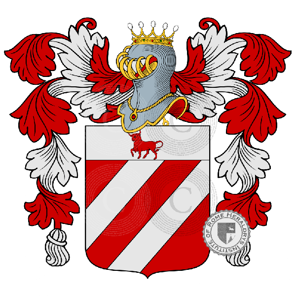 Coat of arms of family della Vacca