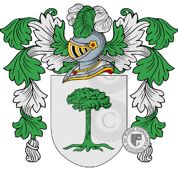 Coat of arms of family Alcaine