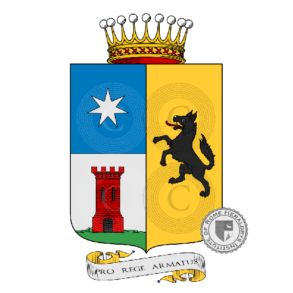 Wappen der Familie Gioppi