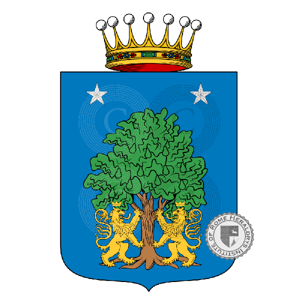 Coat of arms of family Piraino