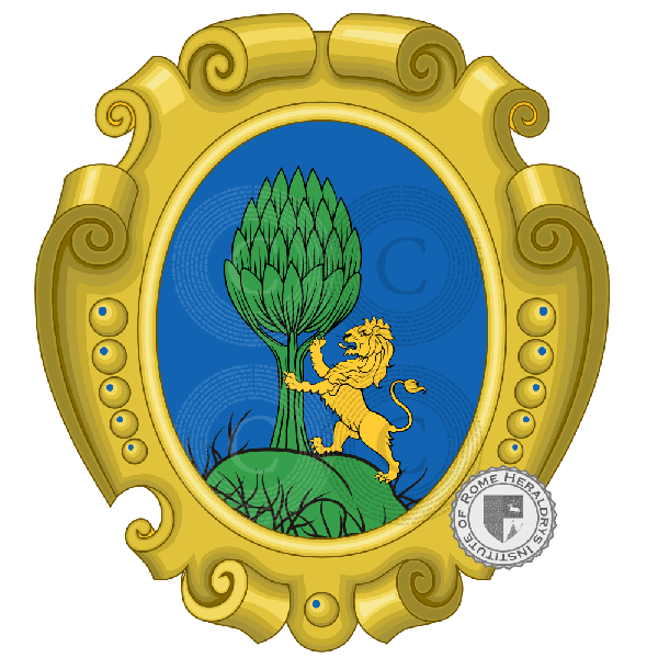 Coat of arms of family Piarino