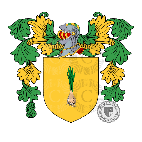 Coat of arms of family Cipollone