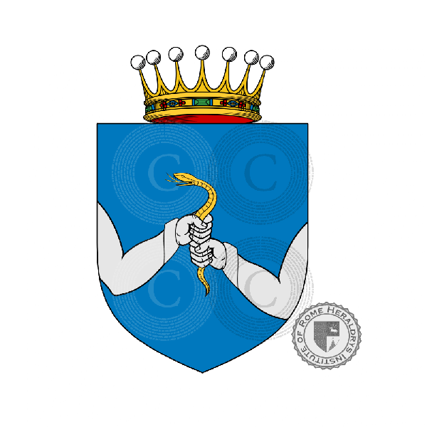 Coat of arms of family La Barbera