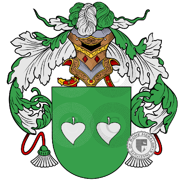 Coat of arms of family Illescas