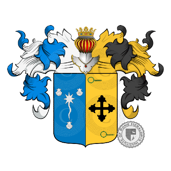 Escudo de la familia Greco Scribani