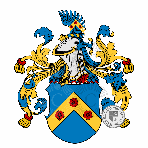 Coat of arms of family Hegner