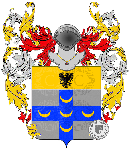 Coat of arms of family todeschini    