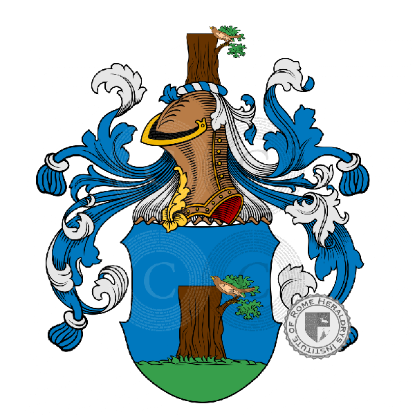 Coat of arms of family Nachtigal