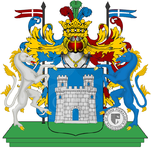 Coat of arms of family casoni    