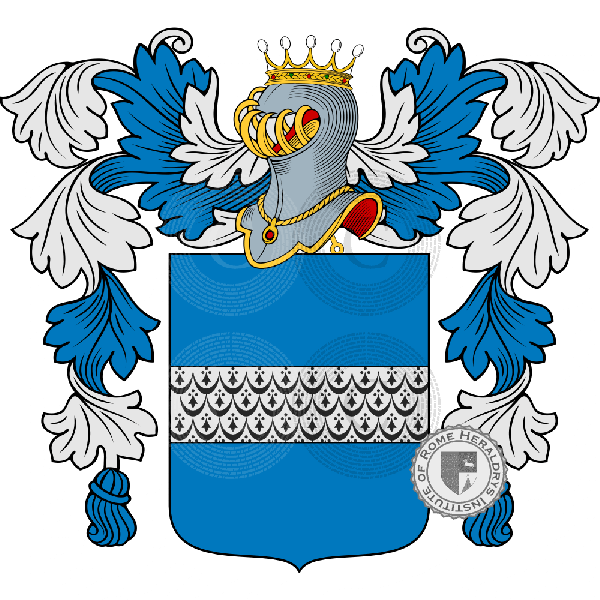 Coat of arms of family Vergerio