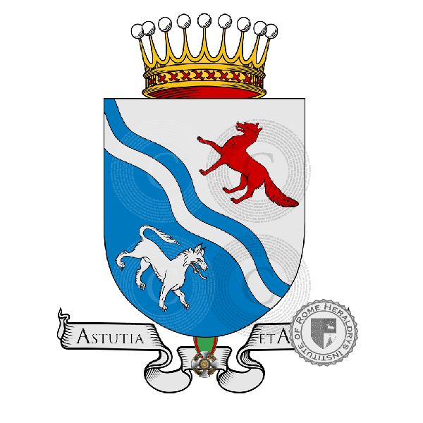 Escudo de la familia Luca Carnì