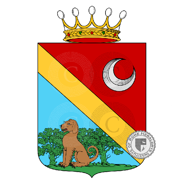 Coat of arms of family Calamai