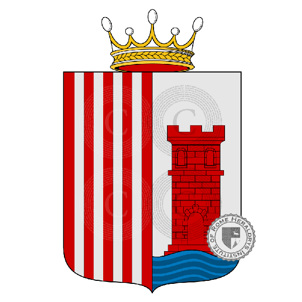 Coat of arms of family Gessa