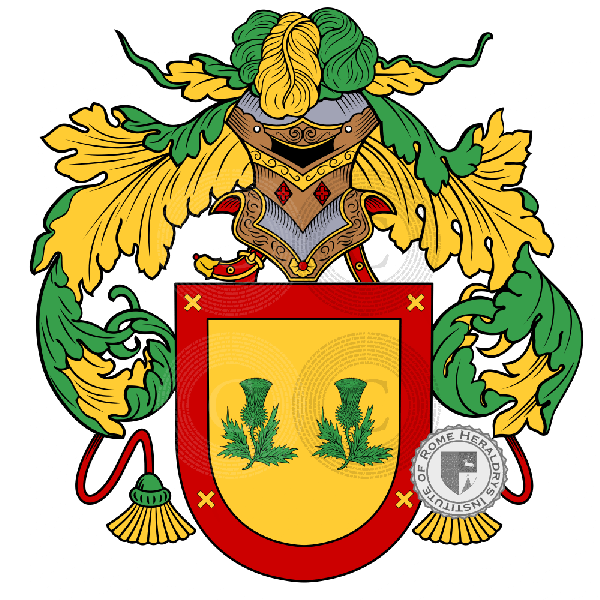 Coat of arms of family Cotarelo