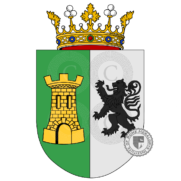 Brasão da família Castellò
