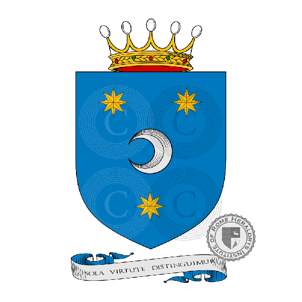 Coat of arms of family Borsato