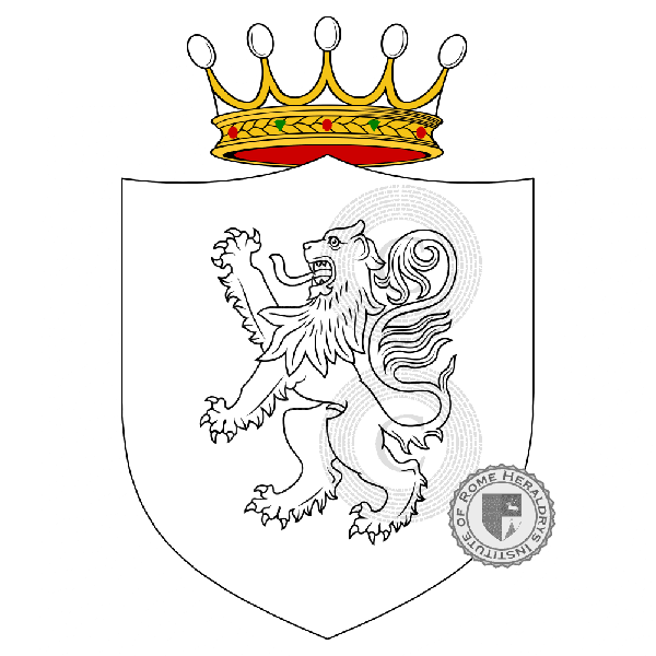 Coat of arms of family Fandelli
