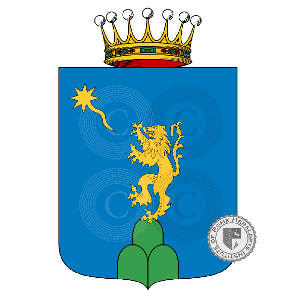 Wappen der Familie de Sanctis