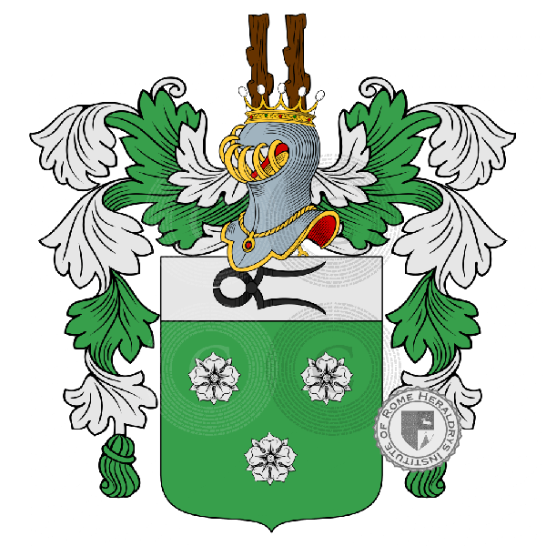 Coat of arms of family Lage (van Der)
