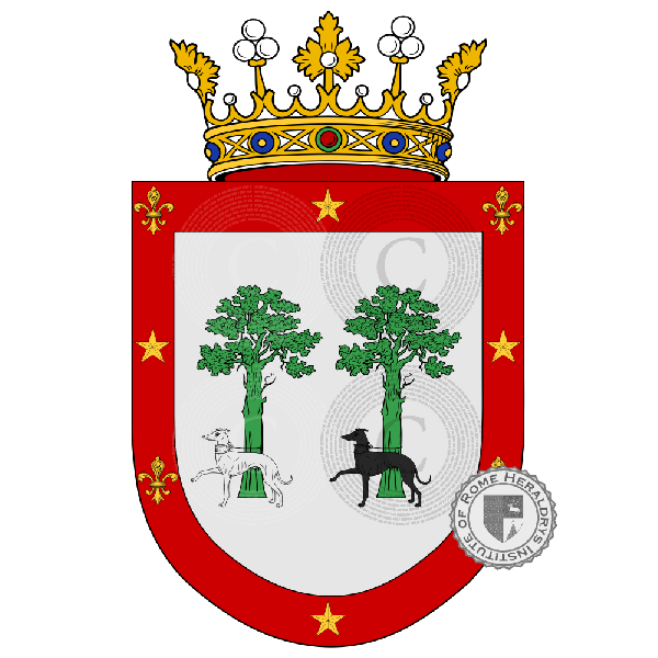 Coat of arms of family Poses