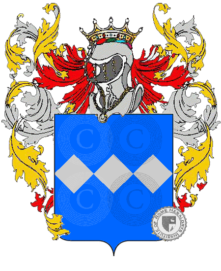 Coat of arms of family borgatti    