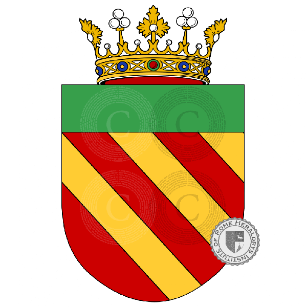 Coat of arms of family Trevisàn
