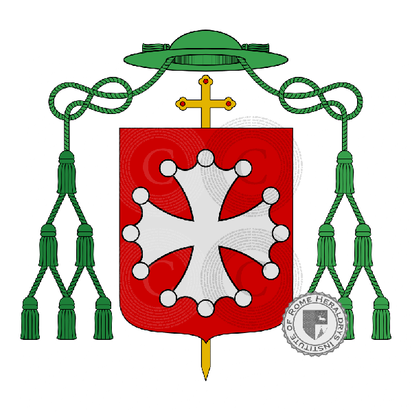 Coat of arms of family Palladini