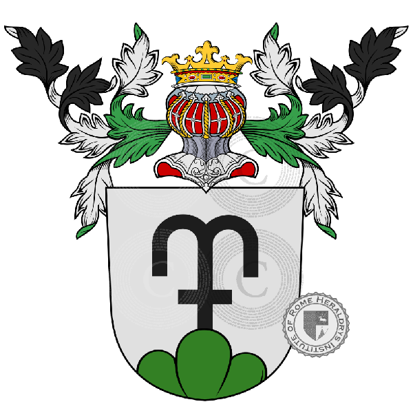 Coat of arms of family Staub