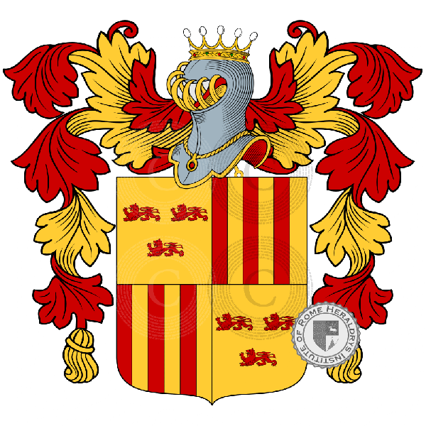 Coat of arms of family Ferracci