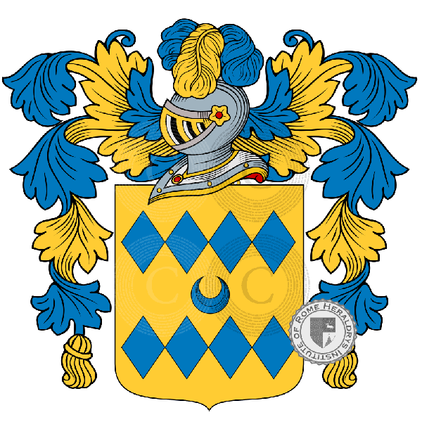 Coat of arms of family Preney