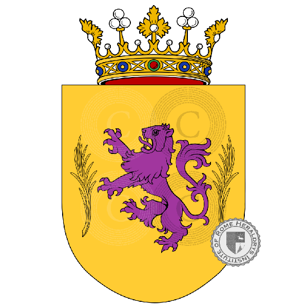Coat of arms of family Huber