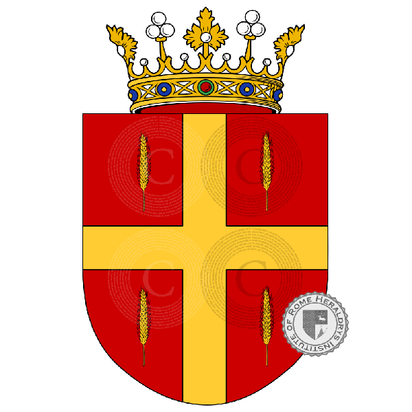 Coat of arms of family Bàrbara