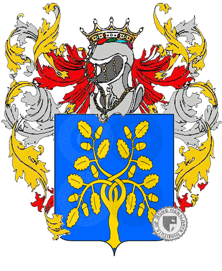 Coat of arms of family rovere    