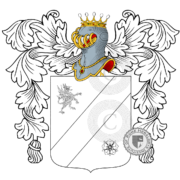 Coat of arms of family Bonino
