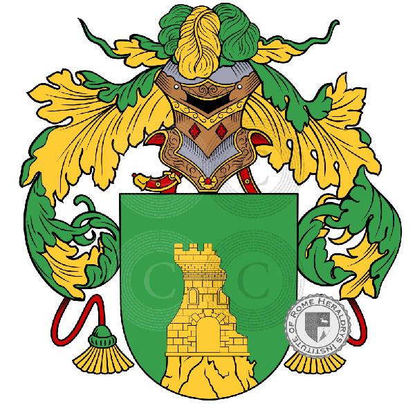 Coat of arms of family Roxas