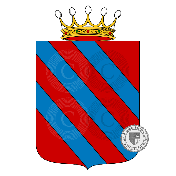 Coat of arms of family Lazzaro
