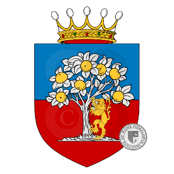 Coat of arms of family Virdis