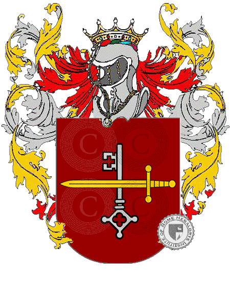 Coat of arms of family carusena        