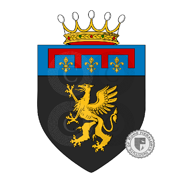 Coat of arms of family Sangiorgi