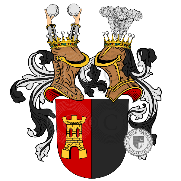 Coat of arms of family Hoesch