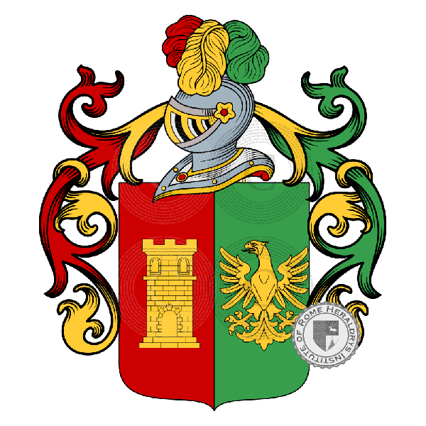 Coat of arms of family Puopolo
