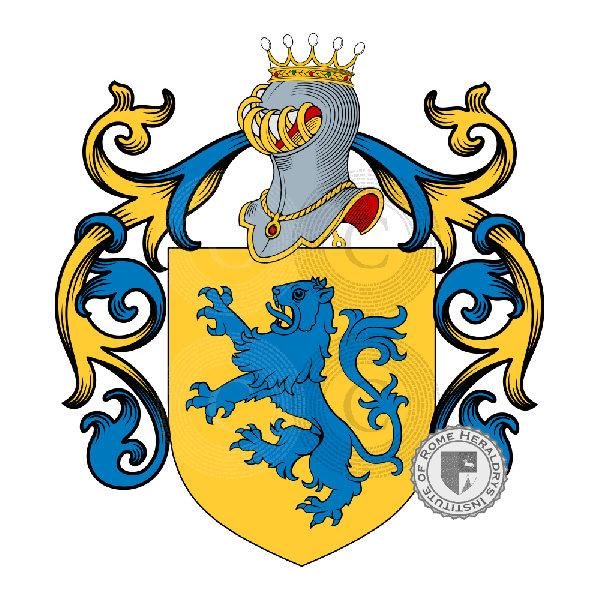 Coat of arms of family Caracci