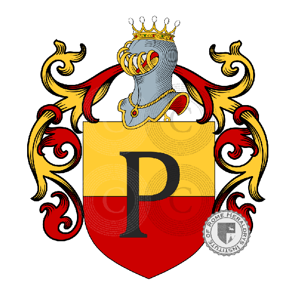 Coat of arms of family Popolo