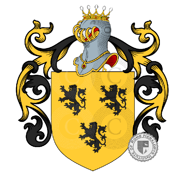 Coat of arms of family Bonamici