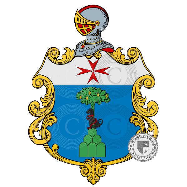 Coat of arms of family Buonamici