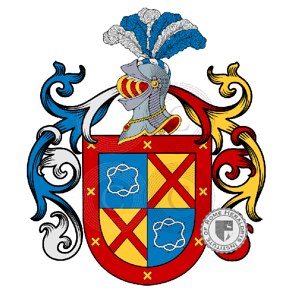 Coat of arms of family Cuéllar