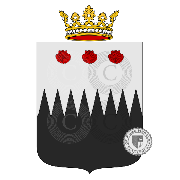 Coat of arms of family Ruffo