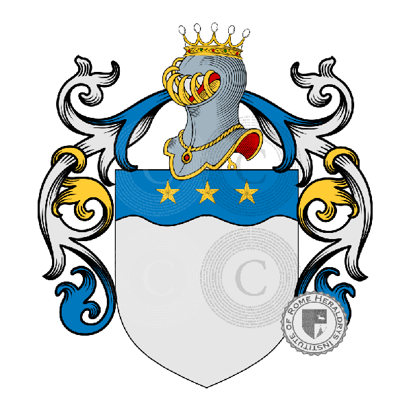 Coat of arms of family Lombardo