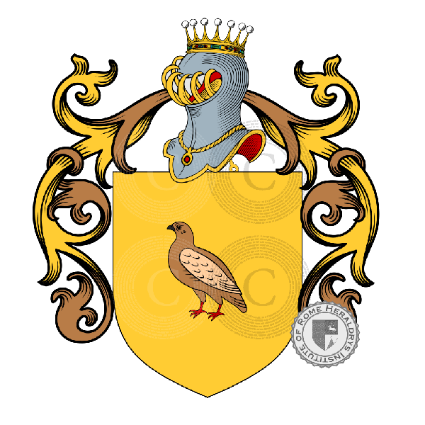 Wappen der Familie Turtureti