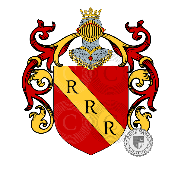 Coat of arms of family Russo